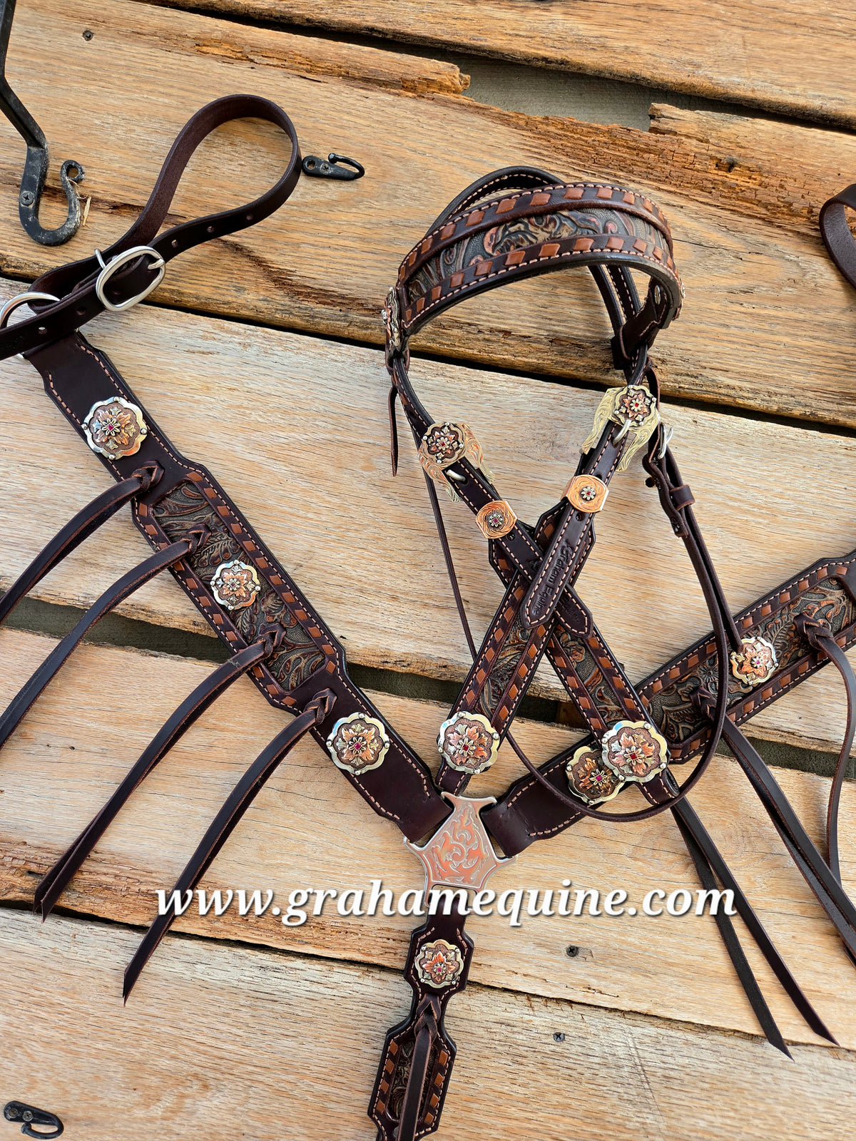 Chocolate Tassles Tack Set