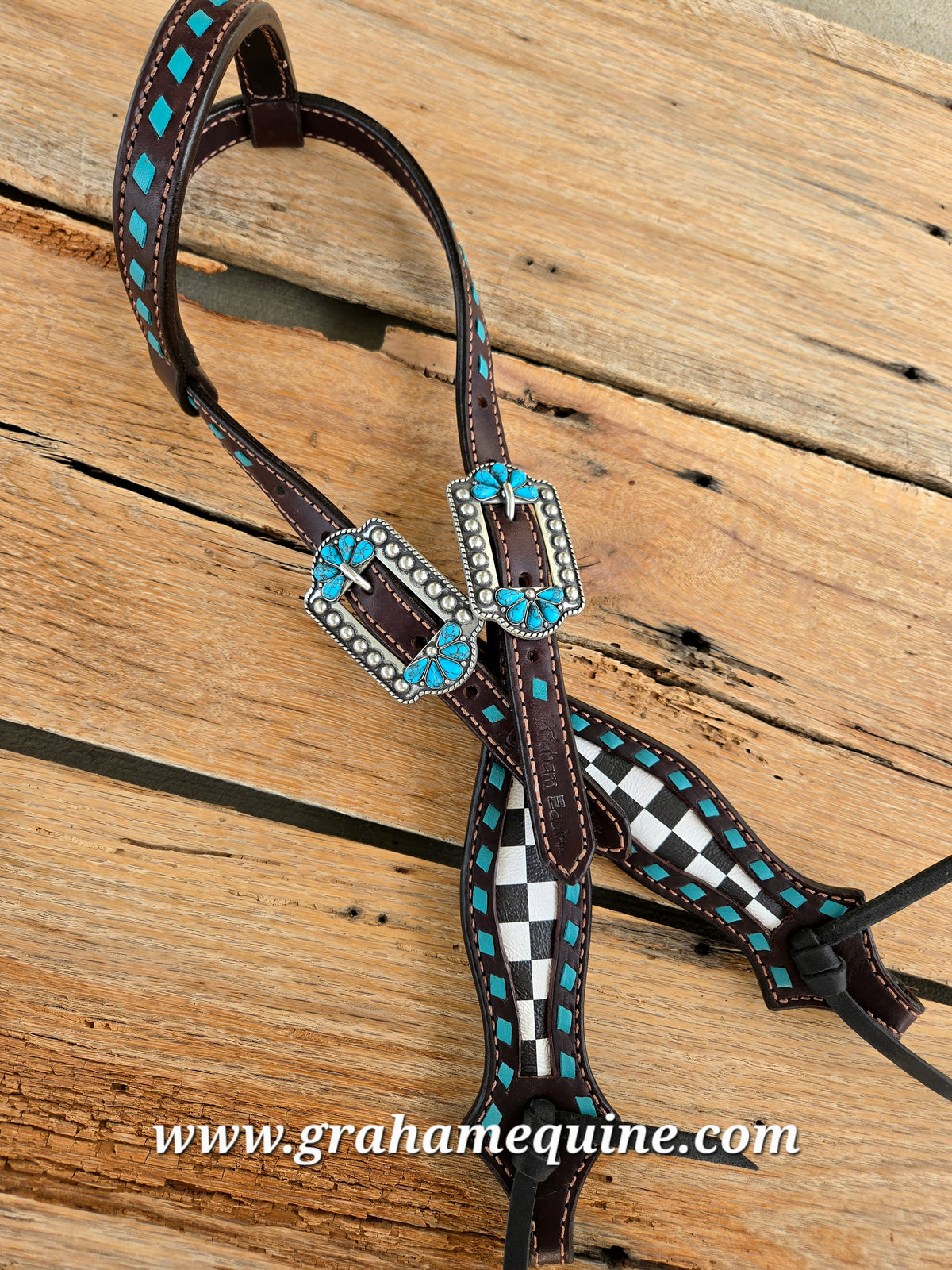 Checkered Headstall